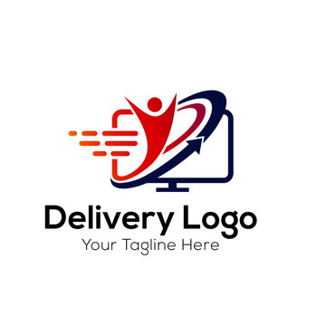 Delivery Logo Stock Images