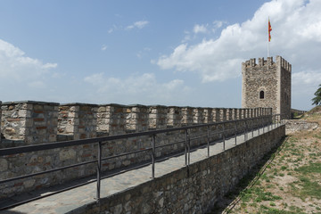 Skopje fortress (Kale fortress) in the Old Town, Republic of Macedonia