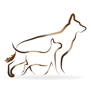 Logo Dog and cat