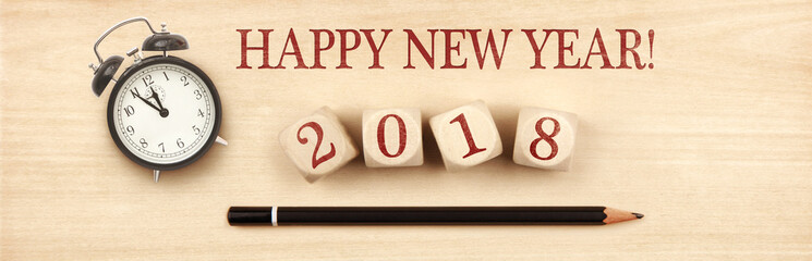 Frohes neues Jahr 2018
