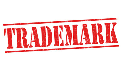 Trademark grunge rubber stamp