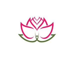 Beauty Lotus flowers Vector  design