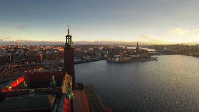 General view of Stockholm City