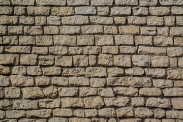 Yellow Brick Wall for 3D Texture