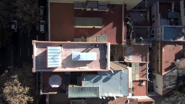 Barcelona. Vista aerea de Barcelona capital de Catalu&ntilde;a (Espa&ntilde;a) Video aereo con Drone