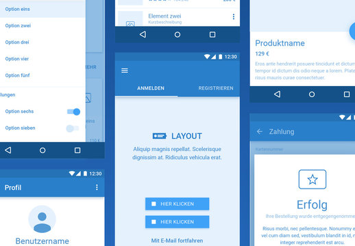 Platforma-Drahtmodell-Kit f&uuml;r Android