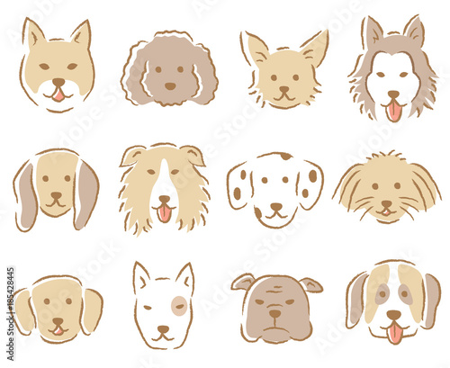 すべての動物の画像 元の犬の顔 イラスト