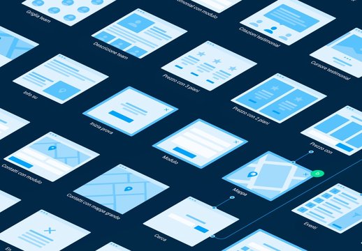Kit per diagrammi di flusso Platforma per Web