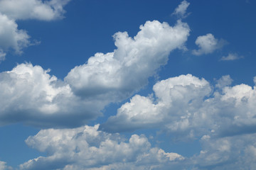 Fototapeta na wymiar Blue sky with clouds background, sky with clouds.