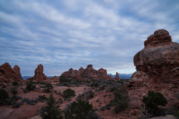 Desert southwest usa landscape red rocks