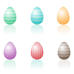 Easter Eggs Template Set