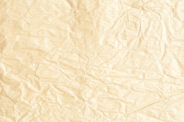 Crumpled brown paper texture