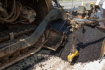 An asphalt machine