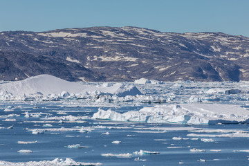 Fototapeta na wymiar Die Ammassalik Insel - Der Osten Grönlands