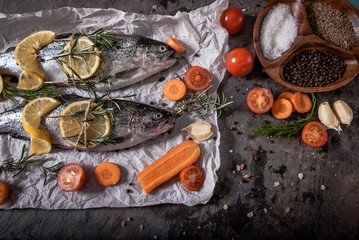 Fresh salmon