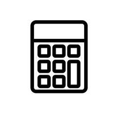 Calculator vector icon