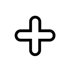 Obraz premium Add vector icon