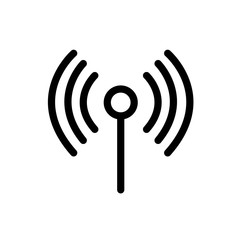Signal vector icon