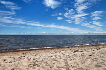 Fototapeta na wymiar Shore of Baltic sea.