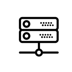 Server vector icon