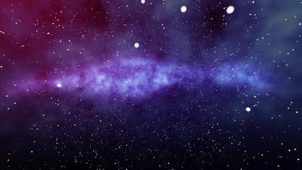 Star Field in Universe Illustration