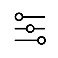 Controls vector icon