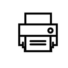 Print vector icon