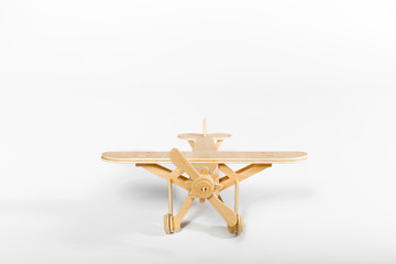 toy airplane isolated