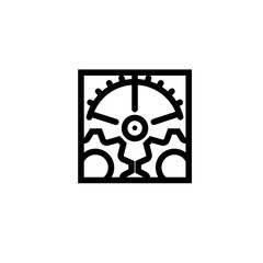 Obraz premium Settings vector icon