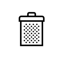 Garbage vector icon