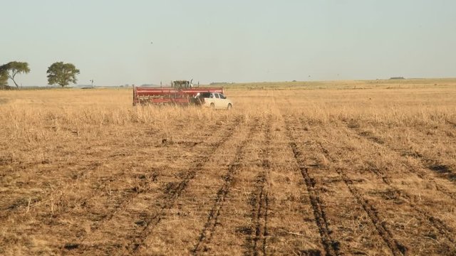 Siembra de Ma&iacute;z en la provincia de Buenos Aires, Argentina