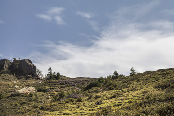 Landschaft in den Karnischen Alpen