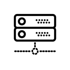 Server vector icon