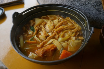 ほうとう　鉄鍋　