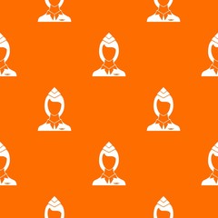 Stewardess pattern seamless