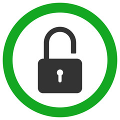 lock opened square.eps