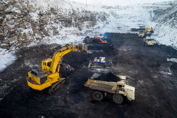 coal mining open pit