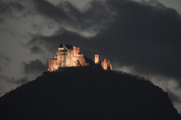 Sacra di San Michele con la Neve