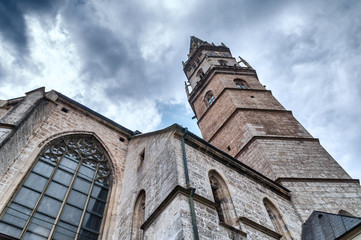Fototapeta na wymiar Stadtpfarrkirche von Steyr