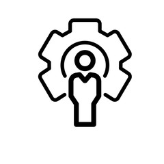 Obraz premium Manager vector icon