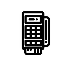 Point of service vector icon