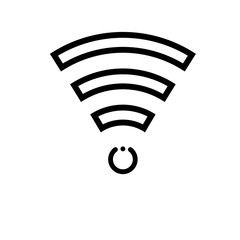 Wifi vector icon