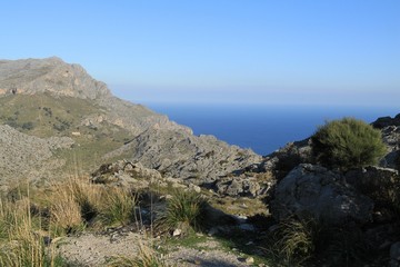 mountains sea mallorca