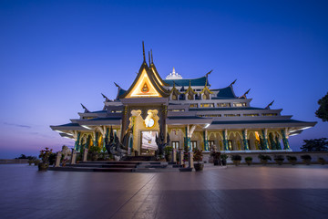 Buddhist church Wat Pa Phu gon At Nayoung Udon Thani,Thailand. © chirawan_nt