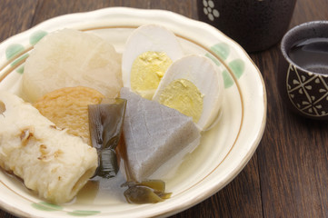 おでんと日本酒