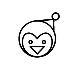 Penguin vector icon