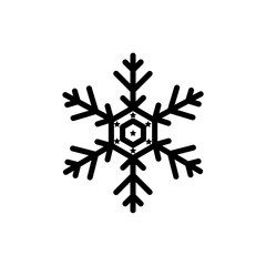 Snowflake vector icon