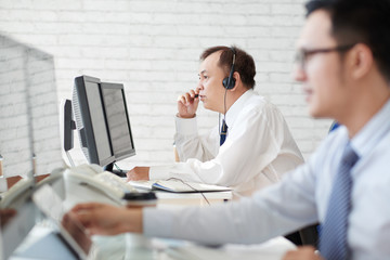 Fototapeta premium Analyzing stock market data