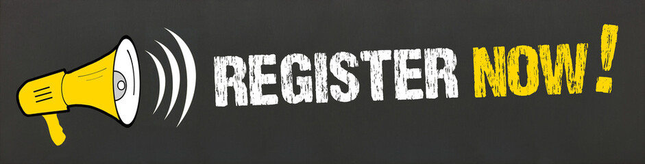 Register now! / Megaphon