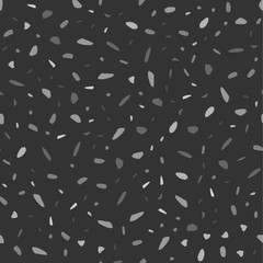 Imitation of the surface of the stone floor from granite particles. Semaless pattern. Vector illustration  